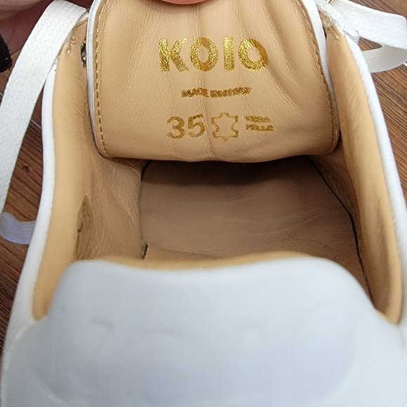 KOIO Collective | Gavia Bianco Sneaker In White - Picture 11 of 12